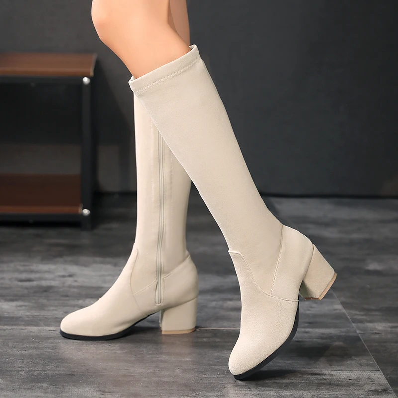 Winter Women Knee High Boots A - Zip Up Boots Short recensie en prijs
