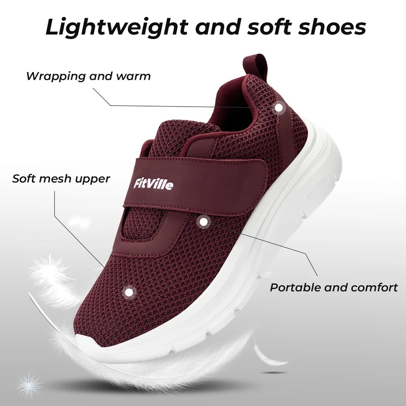 FitVille Sneakers Women'S Shoe - Women'S Shoes Wide Width recensie en prijs