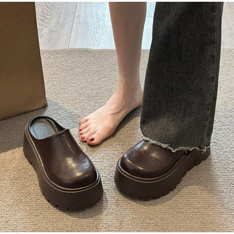2026New women's thick-soled mu - Women Shoes Size Chart recensie en prijs