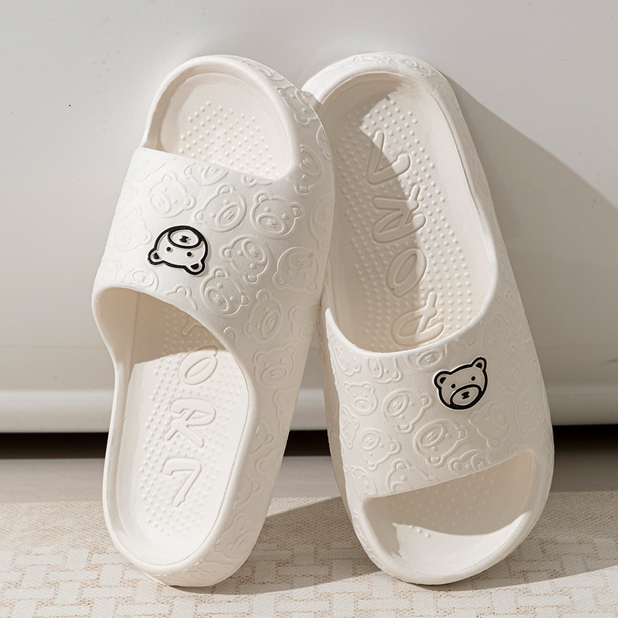 Printting Cute Bear Women Slip - Women Shoes Size To Men recensie en prijs