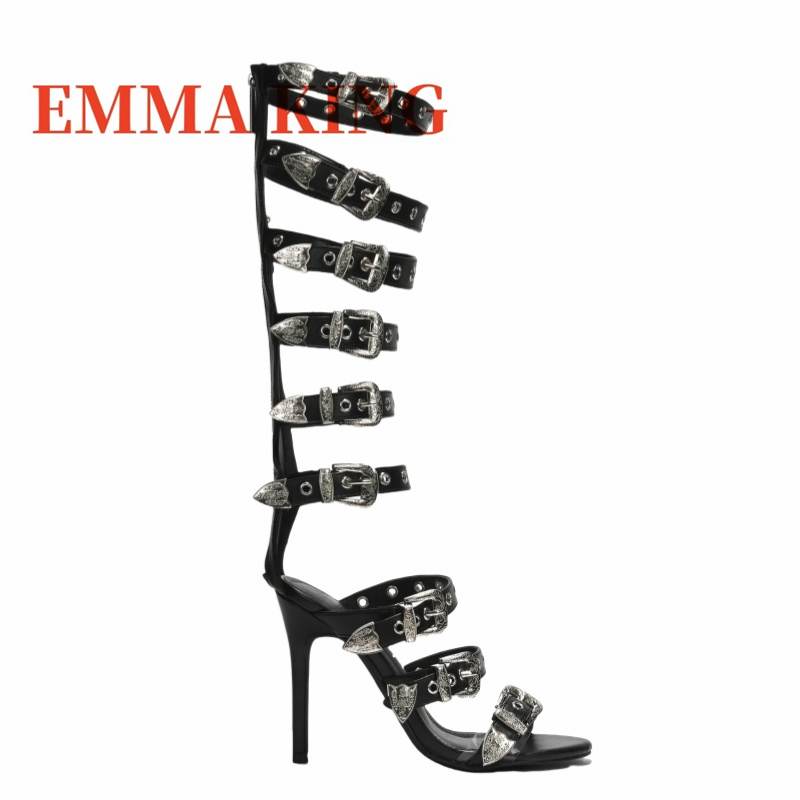 Womens Round Toe High Heels Ba - High Knee Heel Boots recensie en prijs