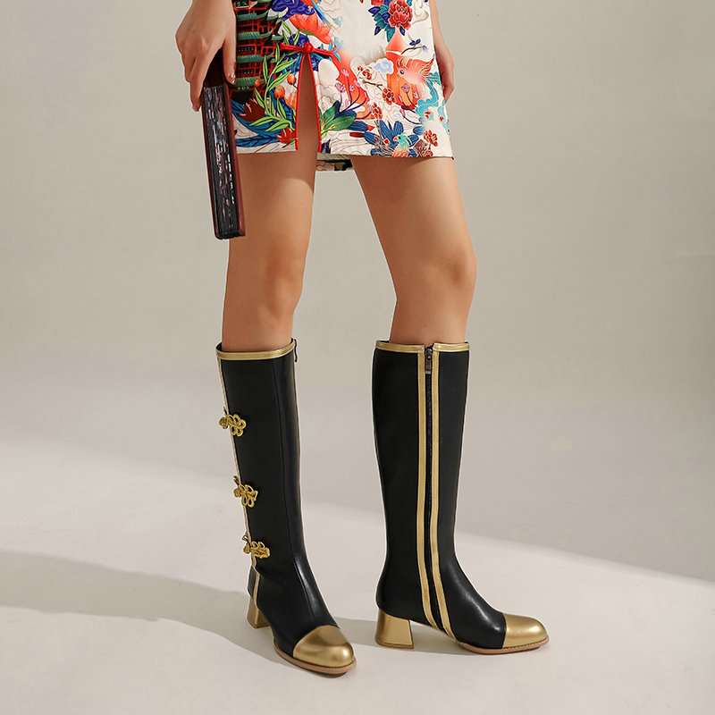Big Size Fashion Knee High Boo - High Knee Heel Boots recensie en prijs
