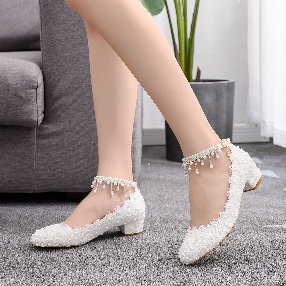 Women's Closed Toe Low Chunky  - Women Shoes Formal recensie en prijs