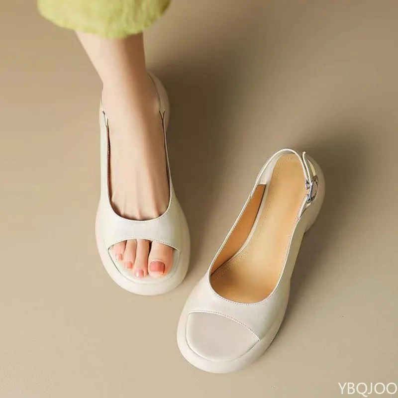 Summer Fashion New Thick Soled - Women Shoes Size Chart recensie en prijs