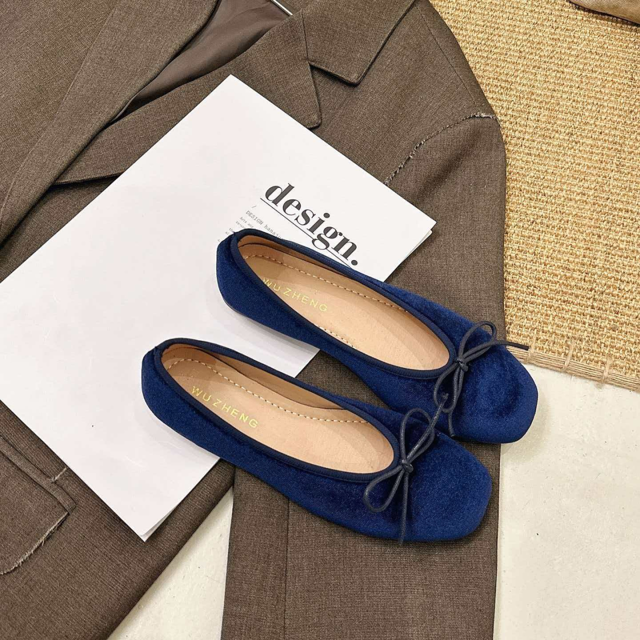 French-style high-end velvet b - Women Shoes With Heels recensie en prijs