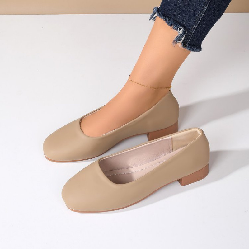 Soft Leather Round Toe Slip-On - Women Shoes Formal recensie en prijs