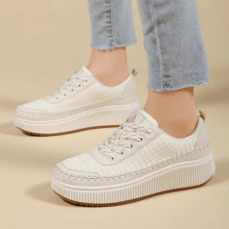 Brown Shoes Woman Flats Autumn - Women Shoes For Big Feet recensie en prijs