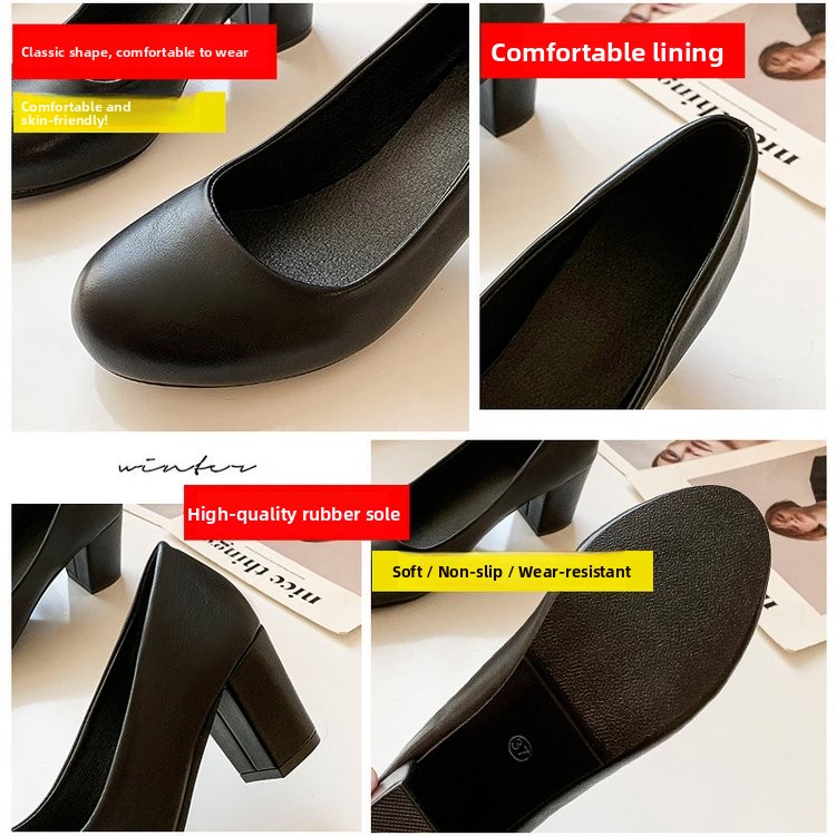 Black High Heel Work Shoes for - Women'S Shoes For Standing All Day recensie en prijs