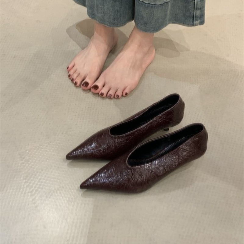 2025 Autumn New Commuter Wind  - Women Shoes With Heels recensie en prijs