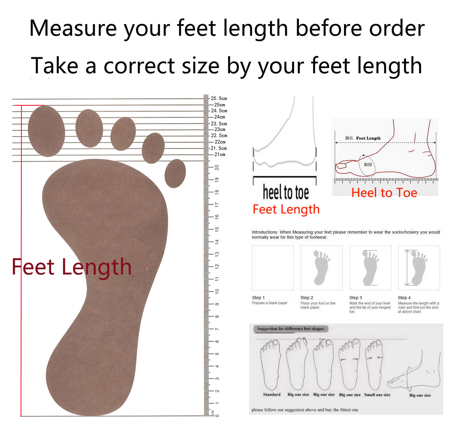 【Measure Your Feet Length Befo - Women Shoes For Big Feet recensie en prijs