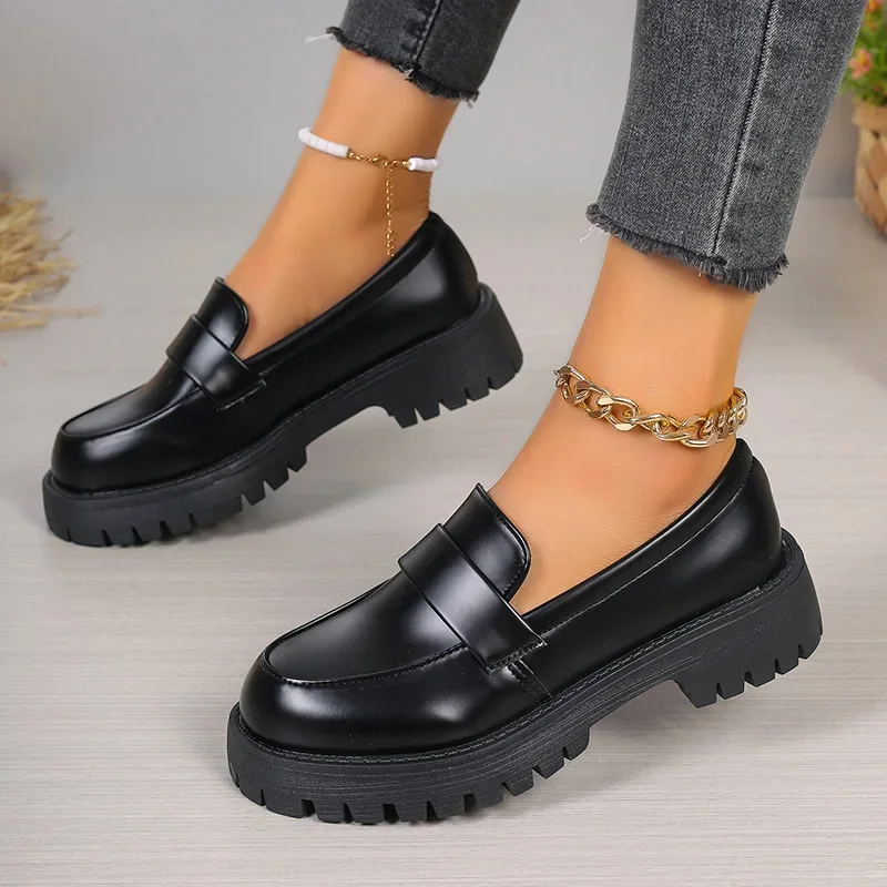 Plus Size 35-43 Black Pu Leath - Women Shoes Japan recensie en prijs