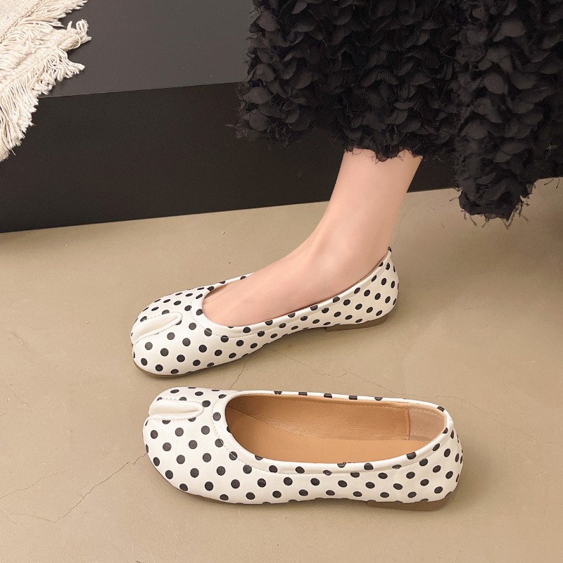 Women Split Toe Flats Polka Do - Women'S Shoes For Standing All Day recensie en prijs