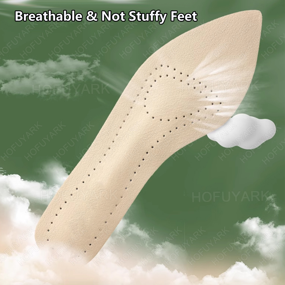 Self-adhesive Leather Insoles  - Women'S Shoes High Arch Support recensie en prijs