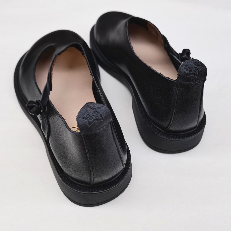 Careaymade-Genuine leather big - Women Shoes With Heels recensie en prijs
