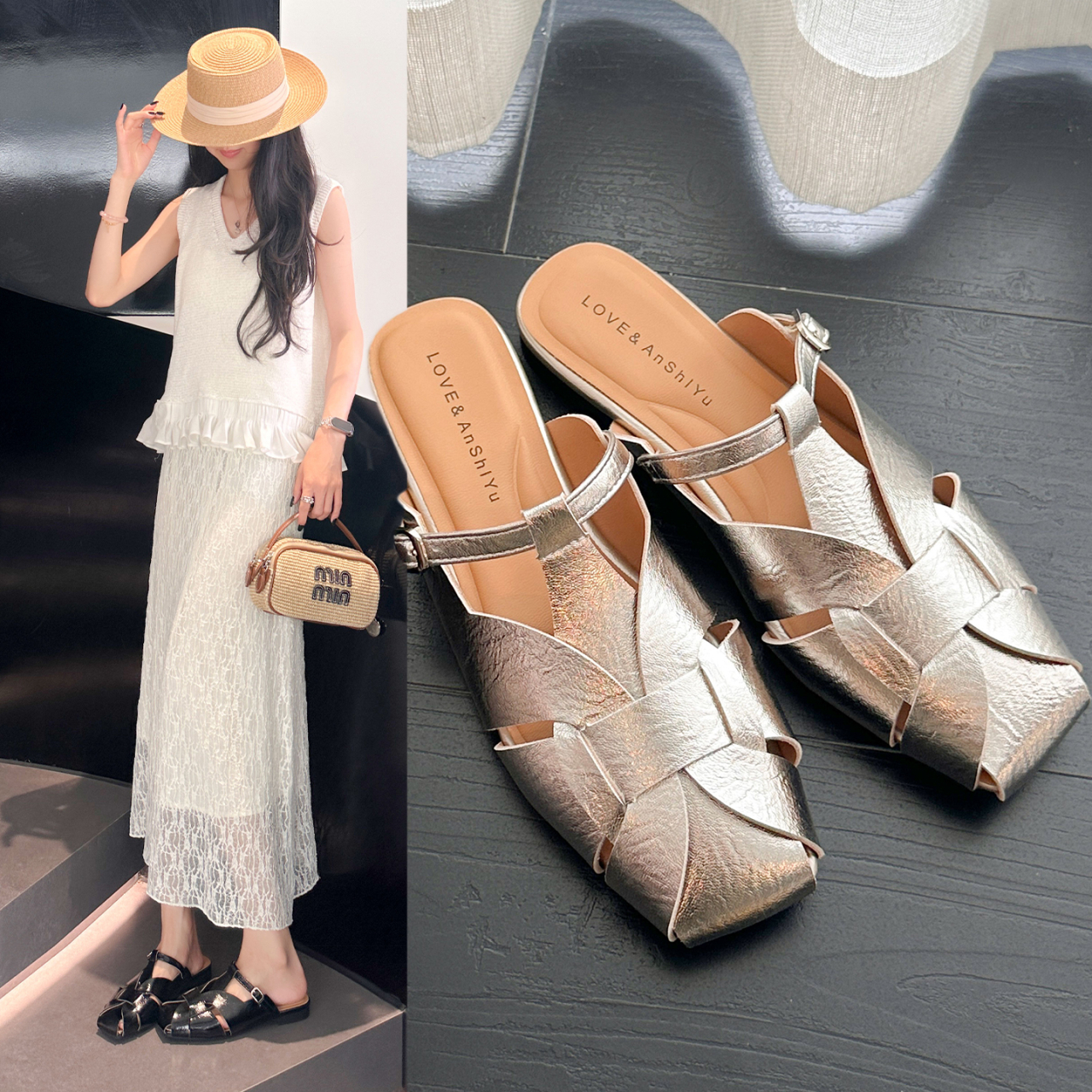 French Style Woven Mules for W - Women Shoes Us To Eu recensie en prijs