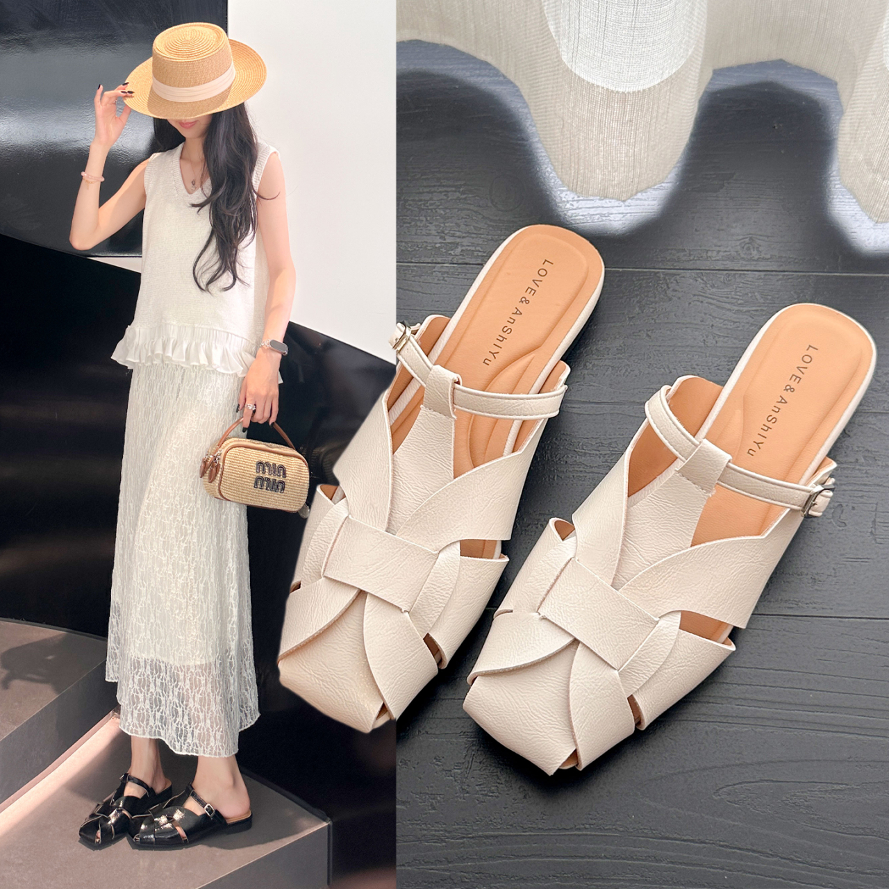 French Style Woven Mules for W - Women Shoes Us To Eu recensie en prijs