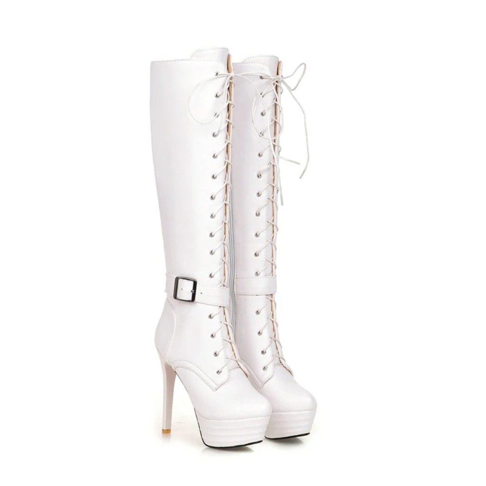 Knee High Boots Womens Botas M - Zip Up Boots Short recensie en prijs