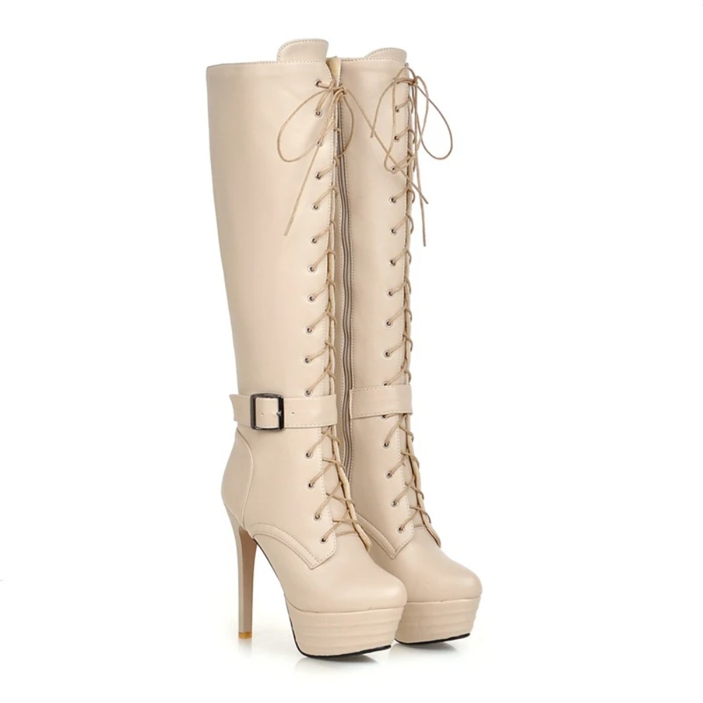 Knee High Boots Womens Botas M - Zip Up Boots Short recensie en prijs