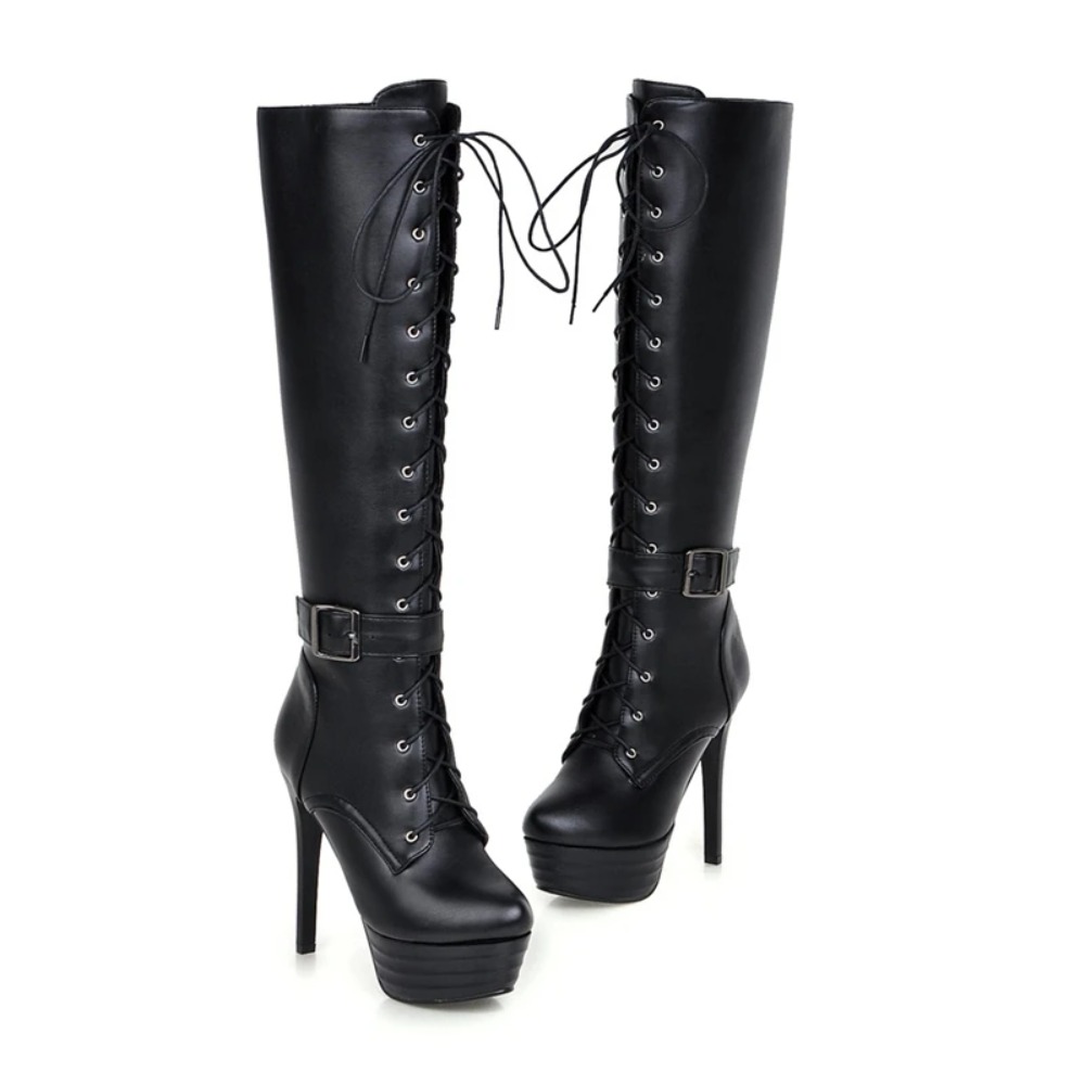 Knee High Boots Womens Botas M - Zip Up Boots Short recensie en prijs
