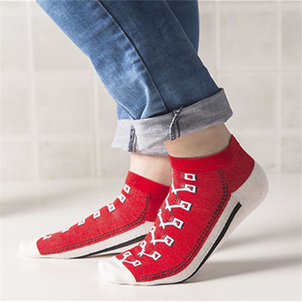 New Women Happy Funny Art Canv - Women Shoes Us To Eu recensie en prijs