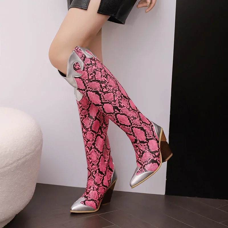 Big Size Western Women Knee Hi - Zip Up Boots Short recensie en prijs