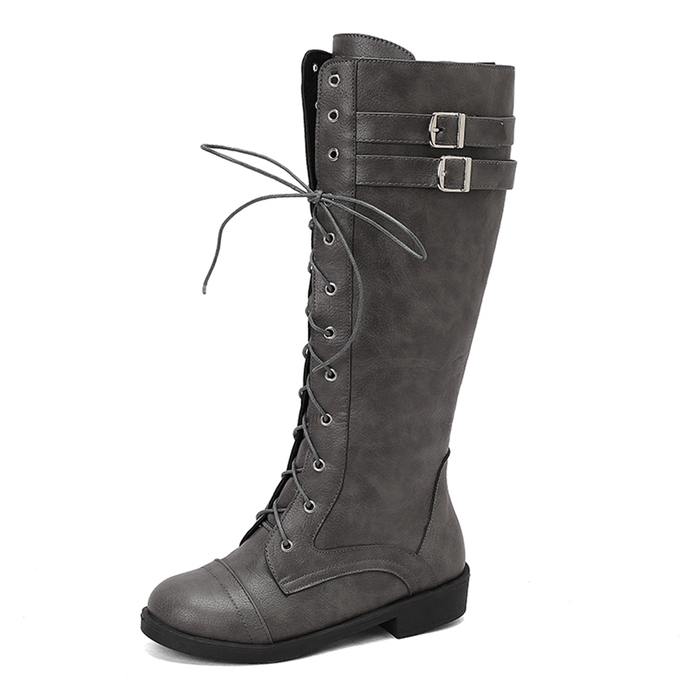 BLXQPYT Knee High Boots Women  - Zip Up Boots Short recensie en prijs