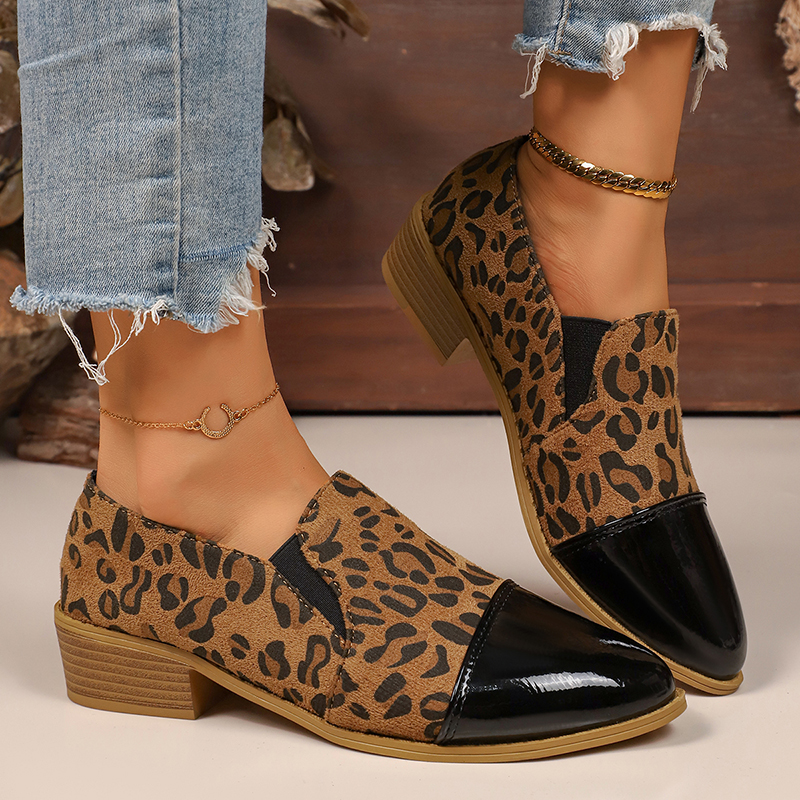 Leopard Printed Women's Low He - Women Shoes With Heels recensie en prijs